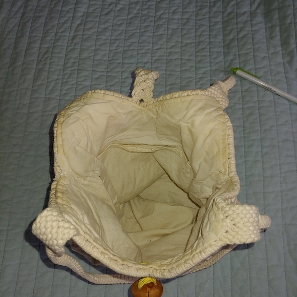 Boho Macrame Hand Bag - Picture 4 of 5